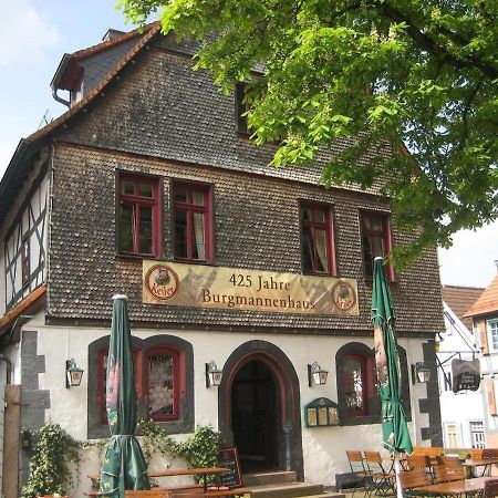 Burgmannenhaus Hotel Steinau an der Strasse ภายนอก รูปภาพ