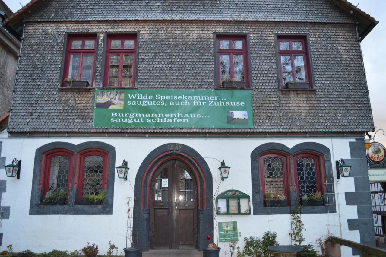 Burgmannenhaus Hotel Steinau an der Strasse ภายนอก รูปภาพ