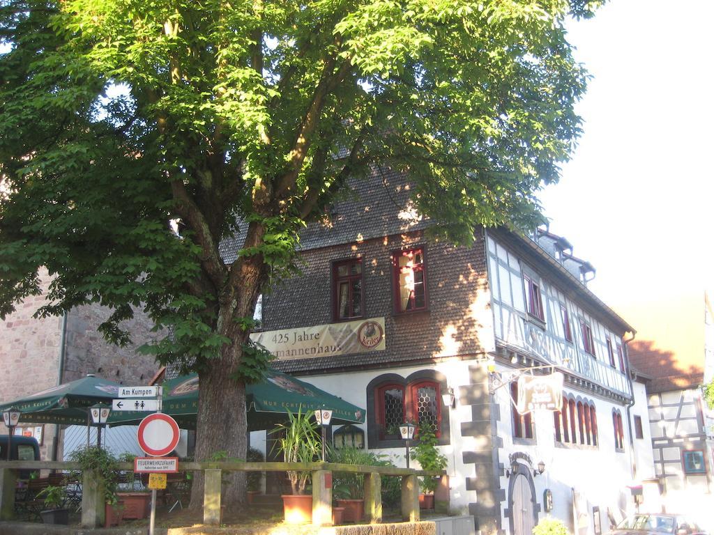 Burgmannenhaus Hotel Steinau an der Strasse ภายนอก รูปภาพ